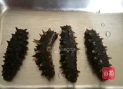 Braised sea cucumber recipe 1