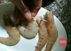 Illustration of how to make American giant shrimp 2