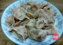 Illustration of how to make tomato and egg dumplings 20