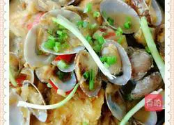 Illustration of how to make clam pot with tofu 7