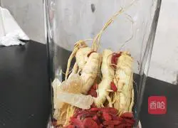 Illustration of how to make ginseng wine 3