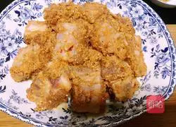 Sichuan flavor steamed pork ribs Illustration of how to do it 7