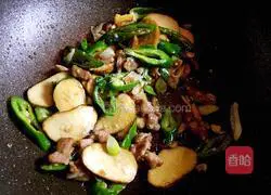 Illustration of how to make vegetarian chicken and fried meat 7