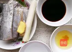 Illustration of how to make three cups of hairtail 1