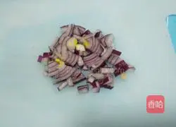 Illustration of how to make cashew nut shrimp 3