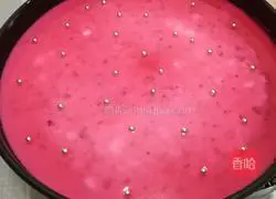 Illustration of how to make eight-inch cream-free strawberry mousse 14