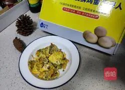 Illustration of how to make scrambled eggs with clams 9