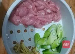 Illustration of how to make fried meat with oyster mushrooms 1