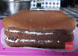 Matcha Cream Cake Illustration of how to do it 8