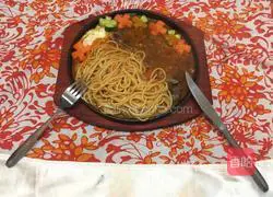 Illustration of how to fry steak 12