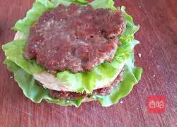 Three-layer beef burger recipe 9