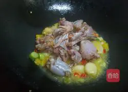 Illustration of how to make pickled bullfrog 7