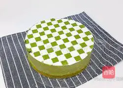 Illustration of how to make Matcha mousse cake 16