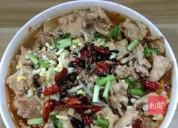 Home-style boiled water Illustration of how to make sliced meat 13