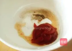 Illustration of how to make assorted meatballs with spiral pasta 11