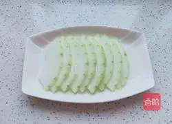 Illustration of how to make steamed winter melon with minced meat 3