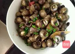 Illustration of how to stir-fry snails 5