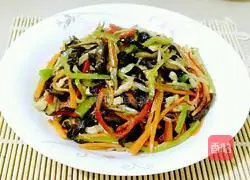 Illustration of how to make fish-flavored shredded pork (revised version) 9