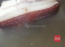 Illustration of how to make salted pork belly (salted braised pork) 6