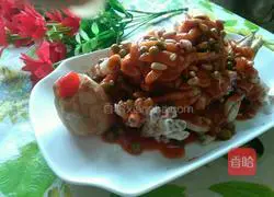 Illustration of how to make plain squirrel mandarin fish 13