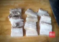 Illustration of how to make twice-cooked pork with green garlic 5