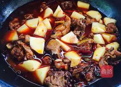 Potato Spicy Chicken Recipe Illustration 16