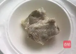 Illustration of how to make pork belly stewed with frozen tofu 5