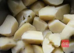 Illustration of how to make fried mashed potatoes 1