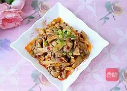 Illustration of Sichuan style roasted oyster mushrooms 8