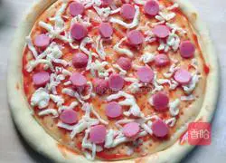 Illustration of how to make tomato cheese pizza 12