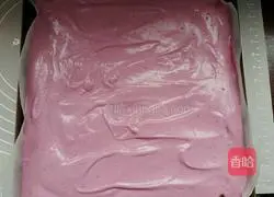 Dragon Fruit Cream Cake Illustration of how to make a roll 11