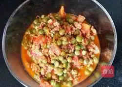 Illustration of how to make pea pasta 10