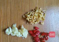 Illustration of how to make stir-fried Sanding 2