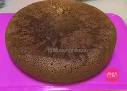 Illustration of how to make a simple rice cooker chocolate cake 9