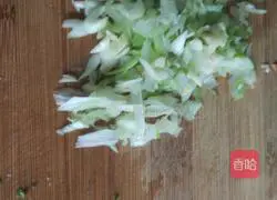 Illustration of how to make stir-fried spinach and white mushrooms 3