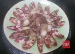 Illustration of how to make steamed cured meat 4