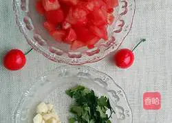 Illustration of how to make homemade tofu with tomato sauce 6