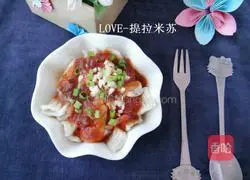 Illustration of how to mix tomato sauce with sesame seeds 13