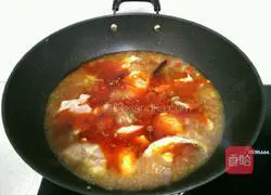 Illustration of how to make boiled fish 16