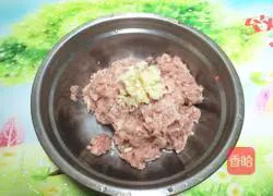 Illustration of braised Hakka stuffed tofu 2