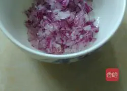 Illustration of how to make simple meat floss pasta 1