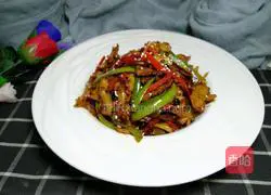 Spicy fried large intestine Practice illustration 9