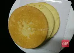 Colored Fruit Cream Cake Recipe Illustration 3