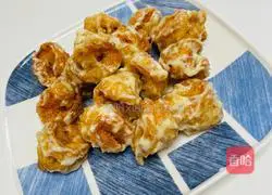 Illustration of how to make mustard shrimp balls 5