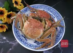 Illustration of how to make crab paste 1