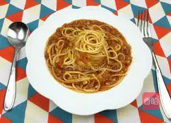 Illustration of how to make spaghetti with meat sauce (family version) 9