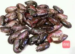 Illustration of how to make spicy fried lobster 1