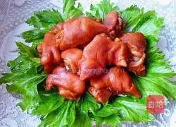 Illustration of how to make pork trotters with homemade sauce 6