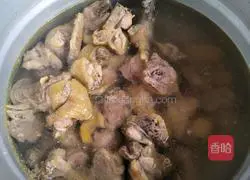 Illustration of how to make fried chicken with green pepper 2