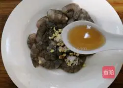 Illustration of how to make king oyster mushrooms and shrimps 4